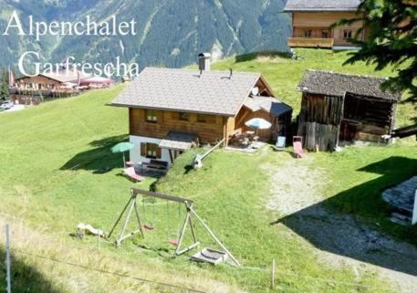 Alpenchalet Garfrescha Villa Sankt Gallenkirch Exterior foto